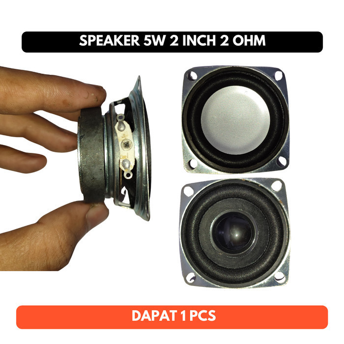 Speaker 2 Ohm 5W 5 W 5 WATT 2Ohm 2Inch 2 Inch Loudspeaker Loud Mini Ampli