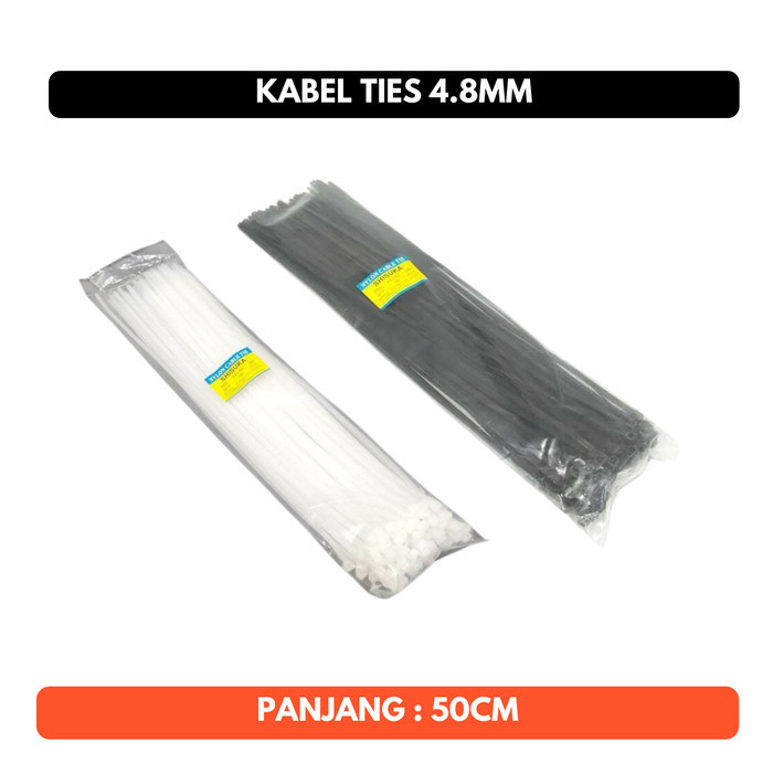 Kabel Ties 50cm 4.8mm tis Cable tie 48 50 cm 100 Pcs 100Pcs