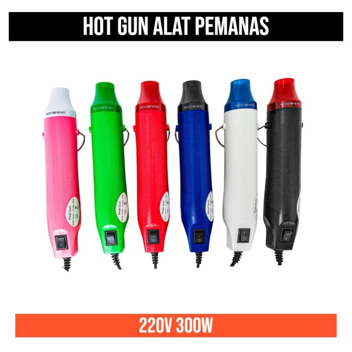 Heat Gun 300W 300 W 220V Heatgun Mini Express Hot Air Alat Low Watt