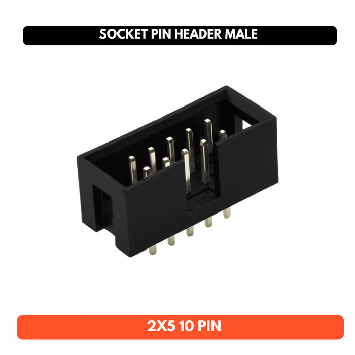 Socket DC 2x5 10P Pin  10Pin Soket 10 Pin Header Male