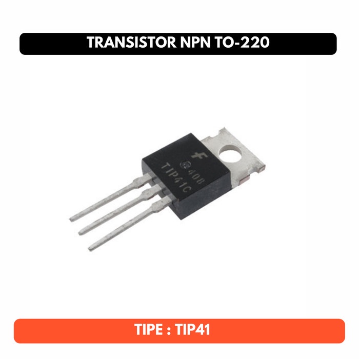 TIP41 Transistor Power 41 TIP 41C TIP41C NPN TO220 TO-220
