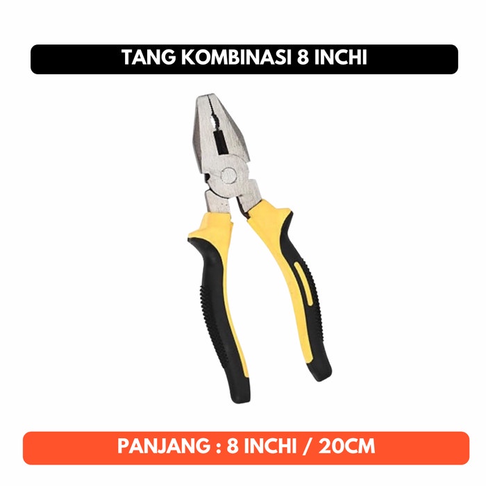 Tang Kombinasi Kabel Multifungsi 8 Inch 8Inch 20 CM 20CM