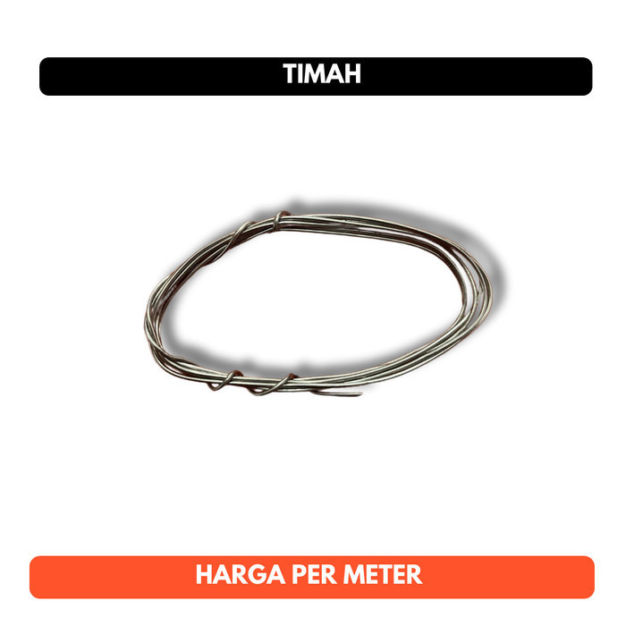 Timah 1 Meter 1m Solder kecil 0.8 mm 0.8mm wire