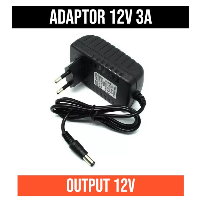 Adaptor 12V 3A DC 12 V 3 A Power Supply