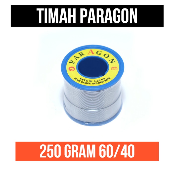 Timah Paragon 250 gr gram 250gr 1 Roll Besar Solder 0.8 mm 0.8mm Wire