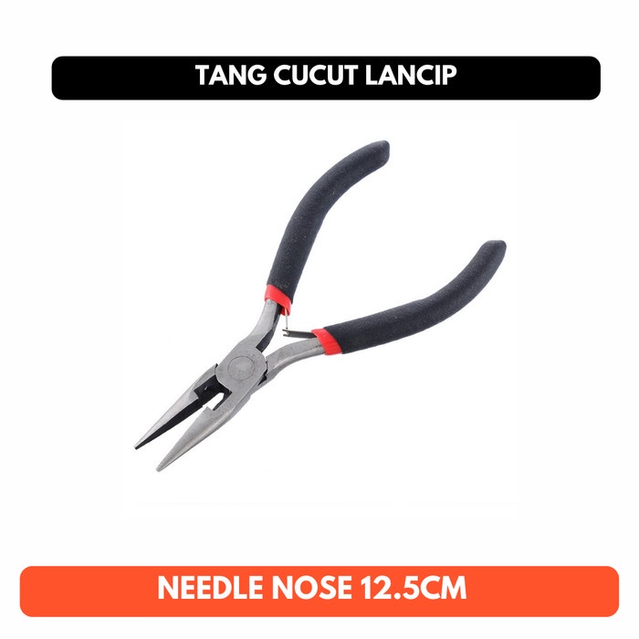 Tang Lancip Cucut Kabel Multifungsi Wire Cable Cutter 12.5 CM 12.5CM