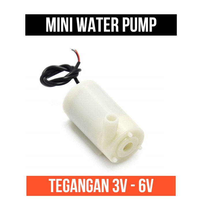 Pompa Air 5V Mini Submersible Water Pump Motor Celup Brushless DC