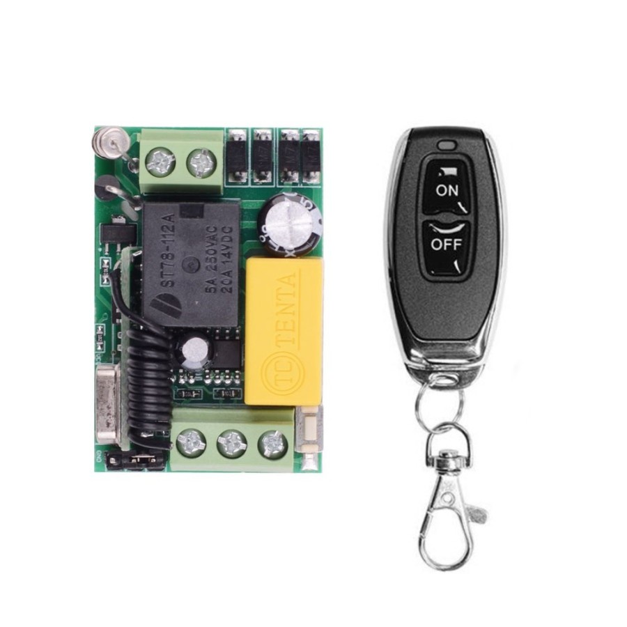 Rf433 Wireless Switch 433MHZ 433 MHZ Relay 1CH 220V 220 V 5A Lampu PLN