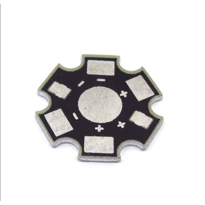 Heatsink HPL LED 1W 3W 5W Heat Sink Star PCB Aluminium Plat Pendingin