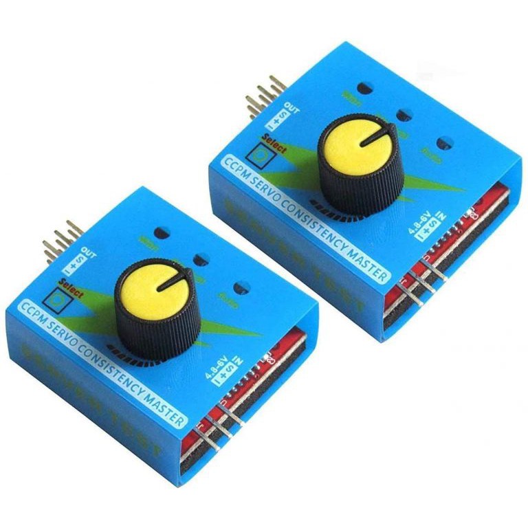 Servo Tester Mode Alat Test Penguji Motor Gear CCPM 3 channel