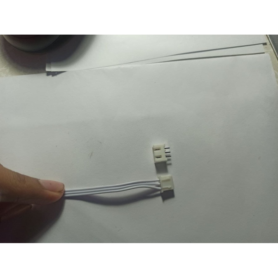 JST 3P Connector Set XH2.54 Male Female 3Pin PCB kaki Lurus 3 P kabel