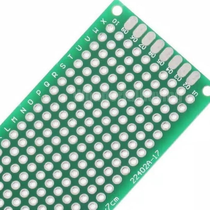 PCB Lubang Prototipe Prototype 3x7 cm bisa disolder atas bawah