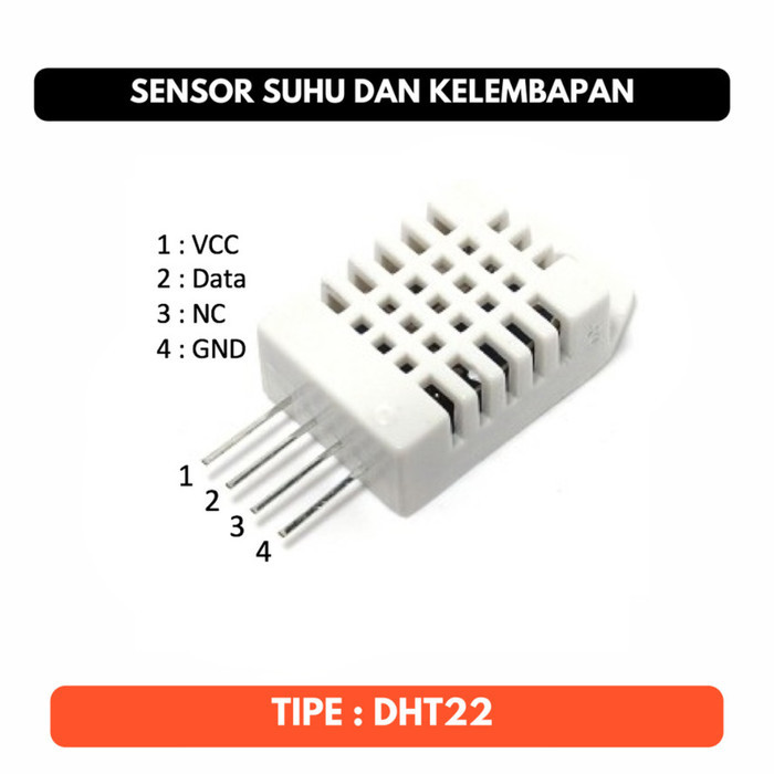 Sensor DHT22 Suhu DHT-22 Kelembapan Kelembaban Temperature Humidity Module Modul