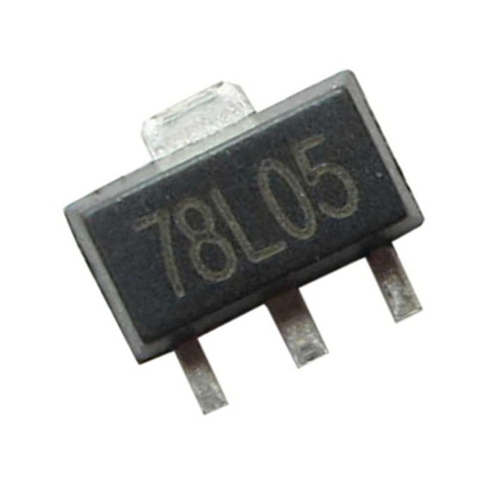 Voltage Regulator 78l05 7805 SOT89 SOT-89 Tegangan