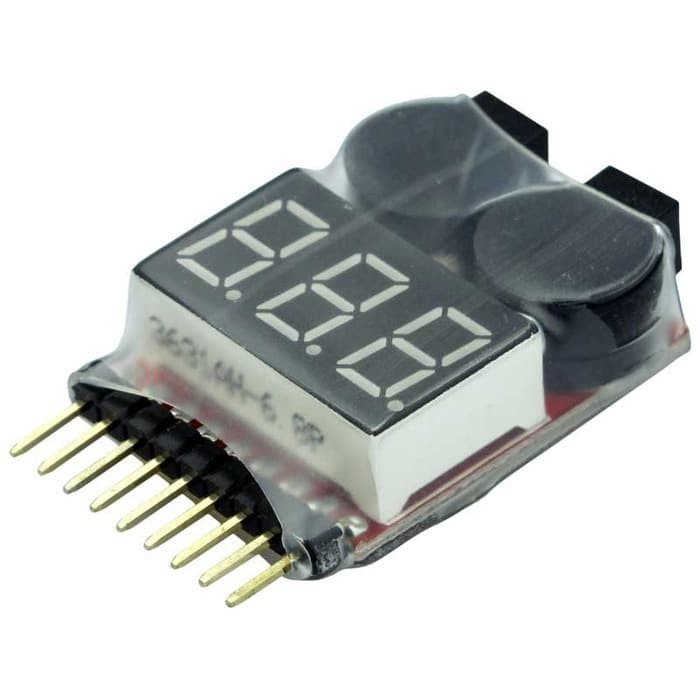 baterai checker tegangan battery volt voltage litium lithium lipo