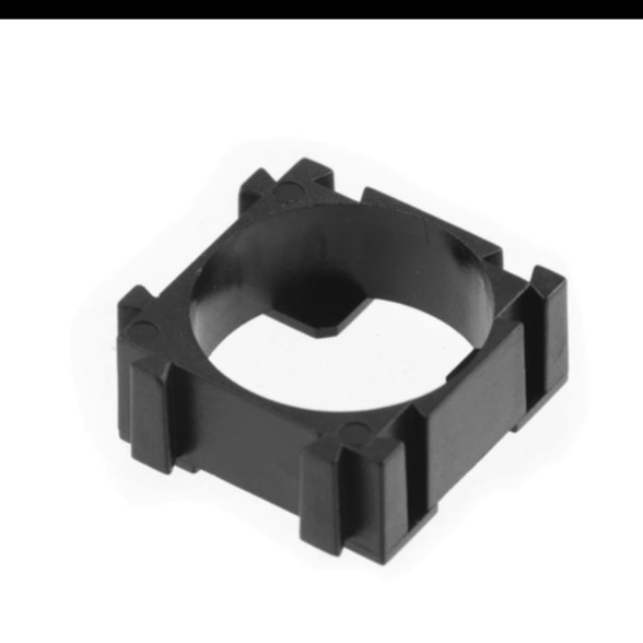 1x1 Holder Baterai 18650 Kotak Dudukan Braket 1 Lubang Grid