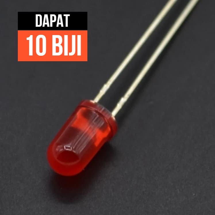 LED 5MM 5 mm Merah red