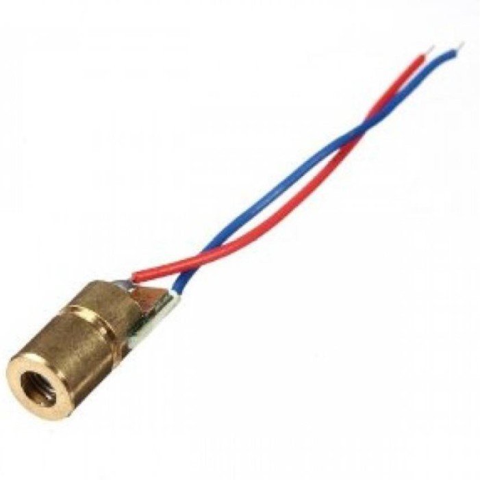 Modul Module Laser Diode 5V 5 V 6mm Arduino Merah Pointer