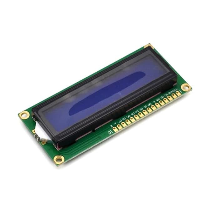 LCD 1602 16x2 background biru tulisan putih 2x16 Arduino