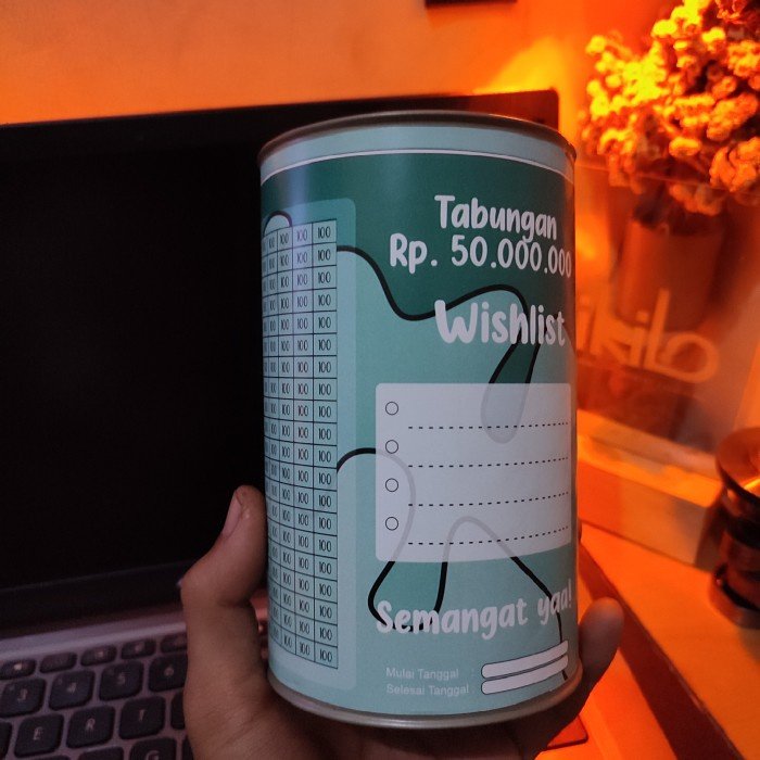 Celengan Rutin Target 10jt 20jt 50jt 100k 100rb Buka 10 20 50 Juta