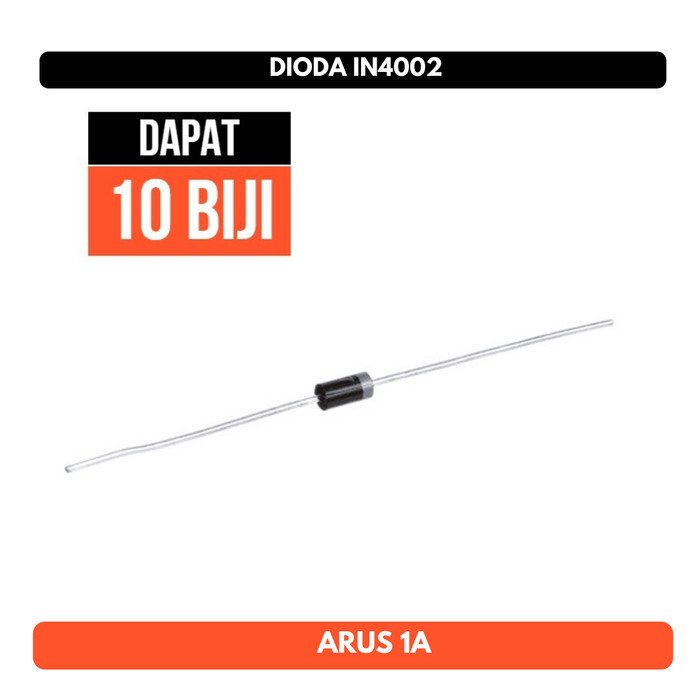 Diode Dioda 1N4002 1N 4002 Dip Diode IN4002 1A 1 Amper