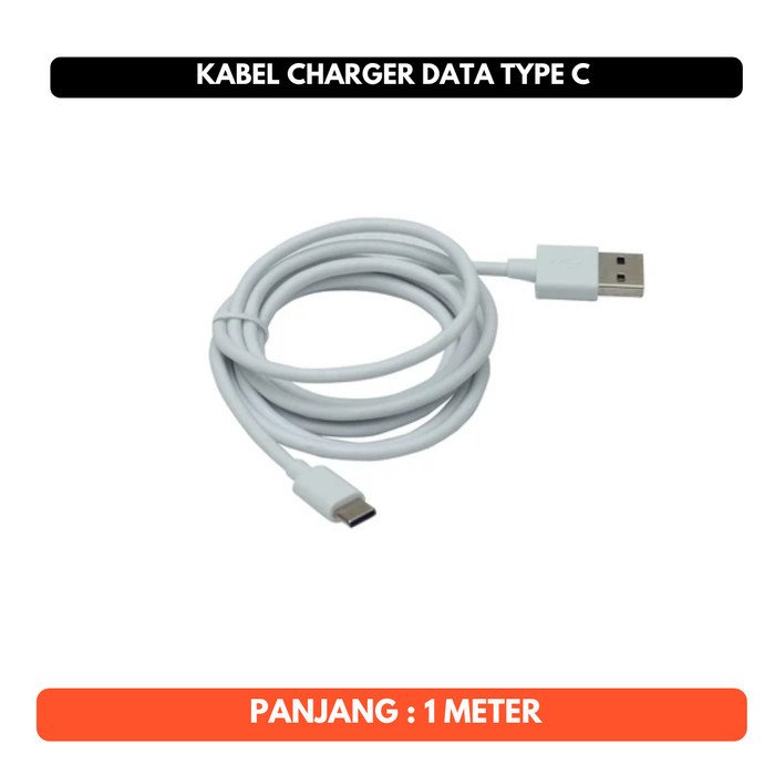 Kabel Arduino Nano Tipe C Type C USB Charger Data 100cm 1m 1 meter