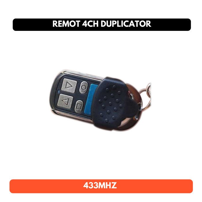Duplicate Duplikat Remote 433MHZ 4 CH 4CH RF433 Wireless Kunci Mobil