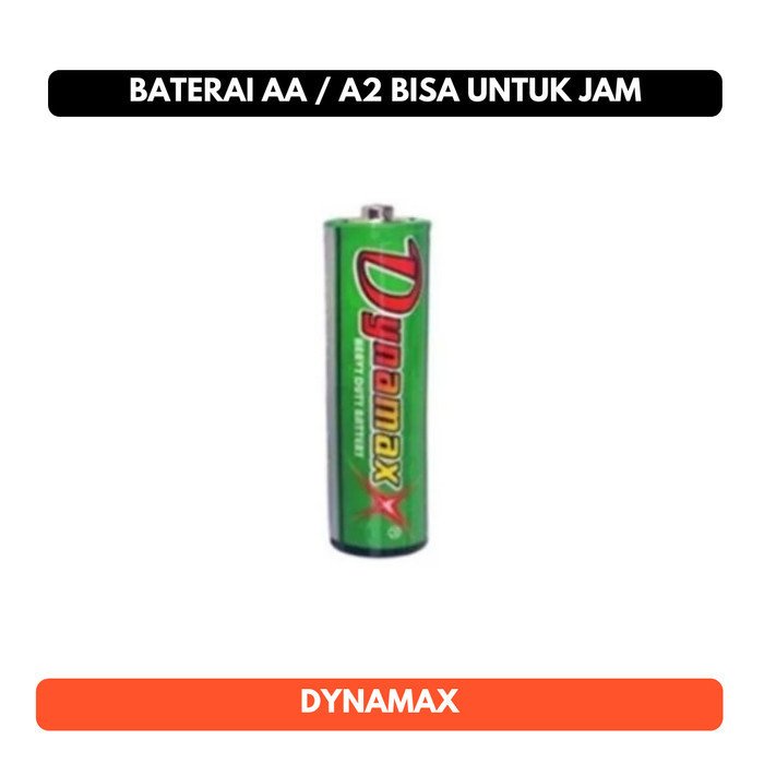 Baterai AA A2 Battery Batre Dynamax Jam 1.5V 1,5V 1.5 1,5 Volt