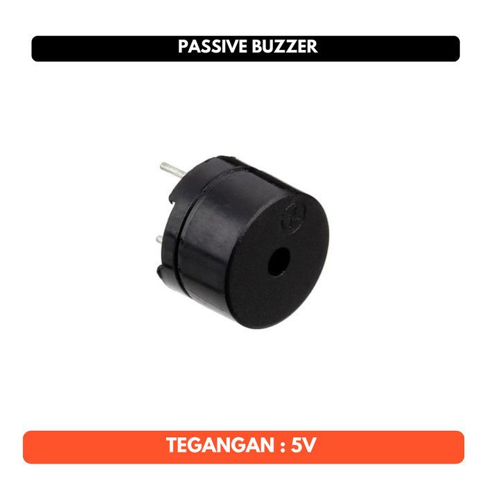 Buzzer Passive Pasif Piezo 5v Speaker Sound 5 V Arduino