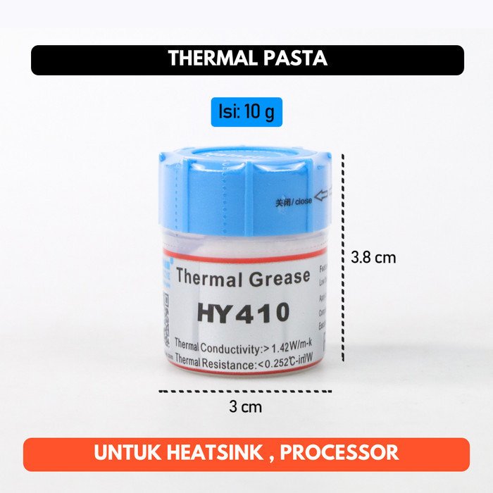 Thermal Paste Termal Pasta 10gr 10 gram Heatsink CPU Prosesor IC