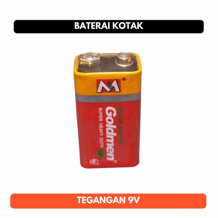 Baterai Kotak 9V 9 Volt Mic Avo Battery
