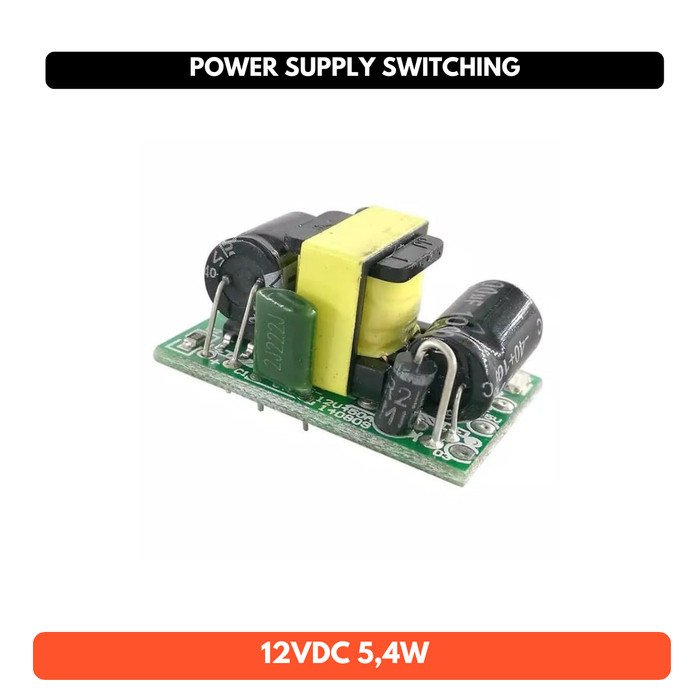 Power Supply Switching 220V 220 V to 12V 12 V 450mA 5.4W 5,4W AC to DC Penyearah
