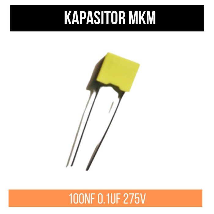 Kapasitor Capacitor MKM Kotak 104 100nF 0.1uF 5% 275V 104n