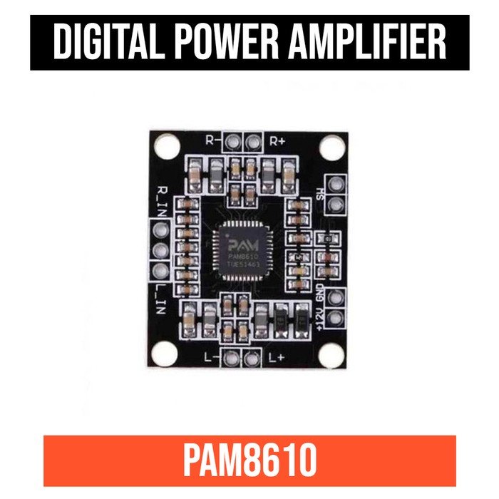 PAM8610 2ch Audio HiFi Stereo Amplifier 2 Channel 15W Digital Module
