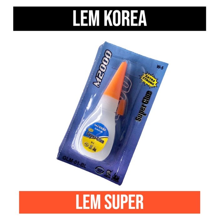 Lem G Korea Super Kuat Cair Serbaguna Plastik Karet Kayu