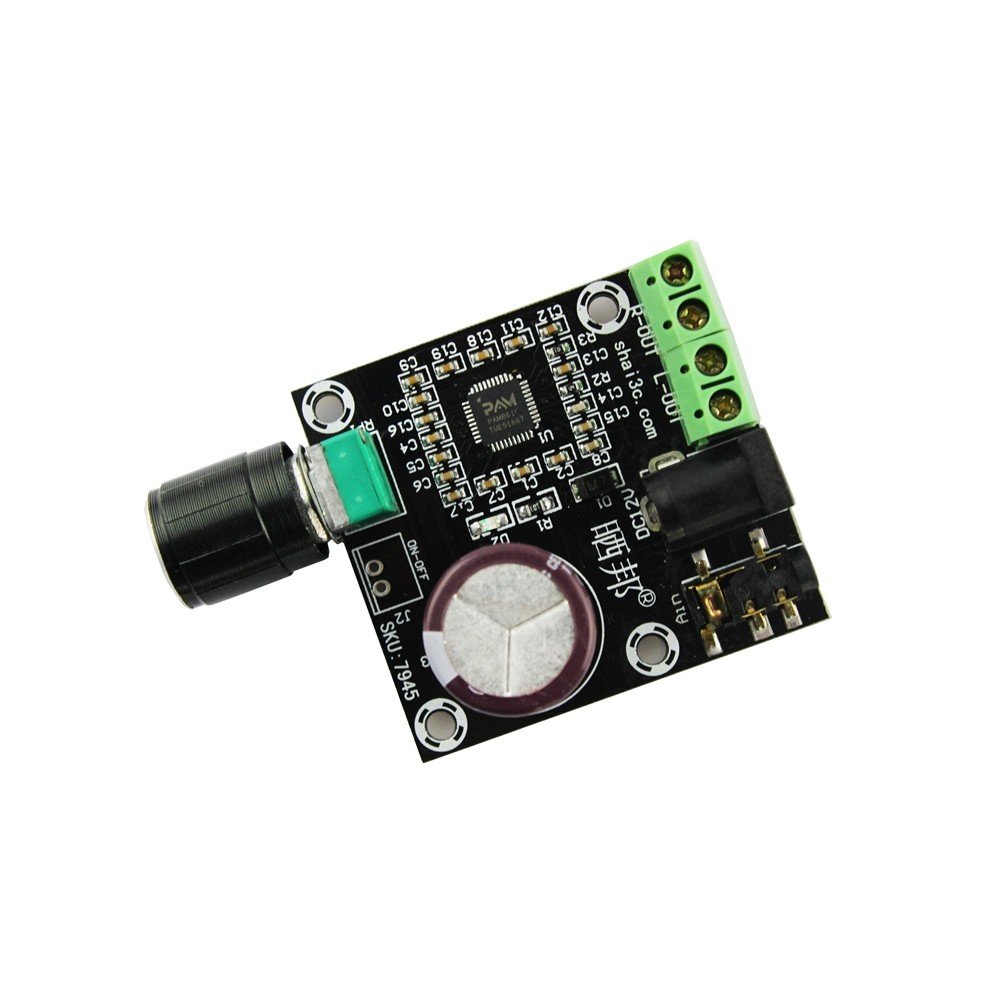 PAM8610 Amplifier Digital Hi-Fi Mini Audio Ampli Class D 12v 2x15w HD