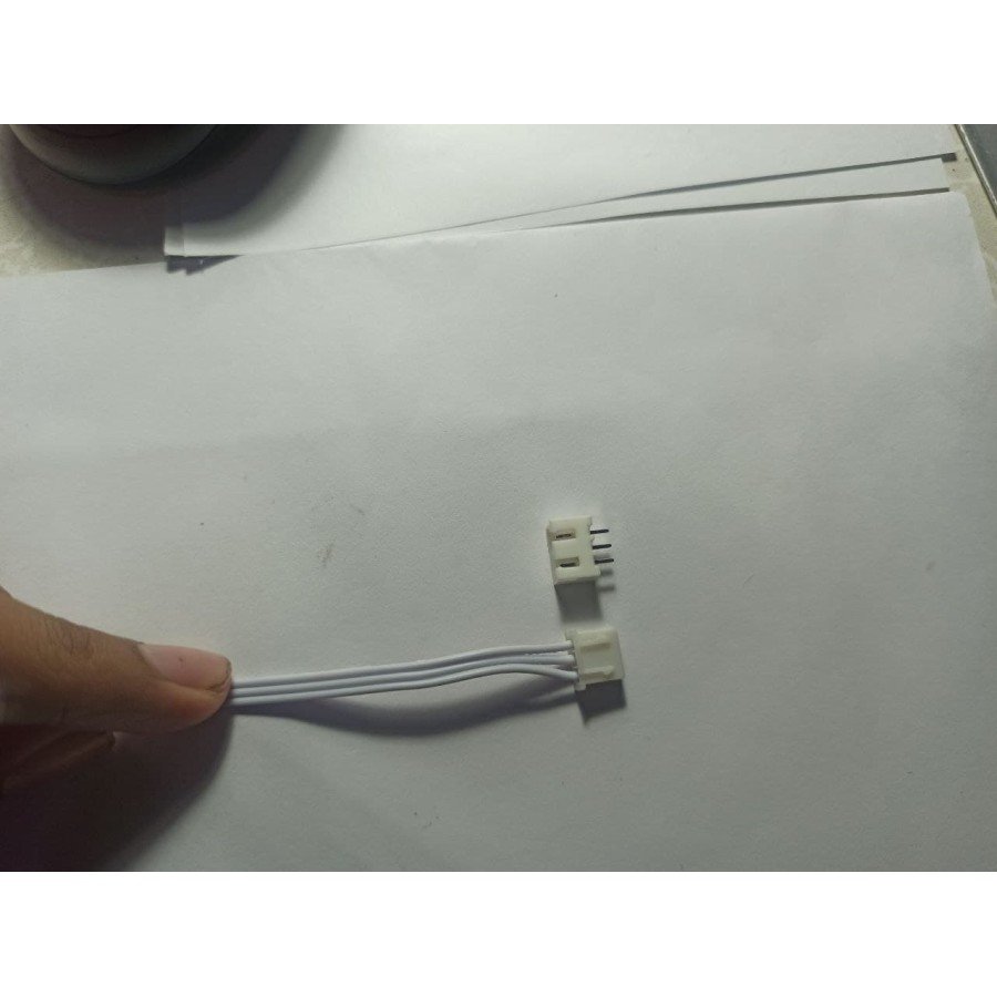 JST 3P Connector Set XH2.54 Male Female 3Pin PCB kaki Lurus 3 P kabel