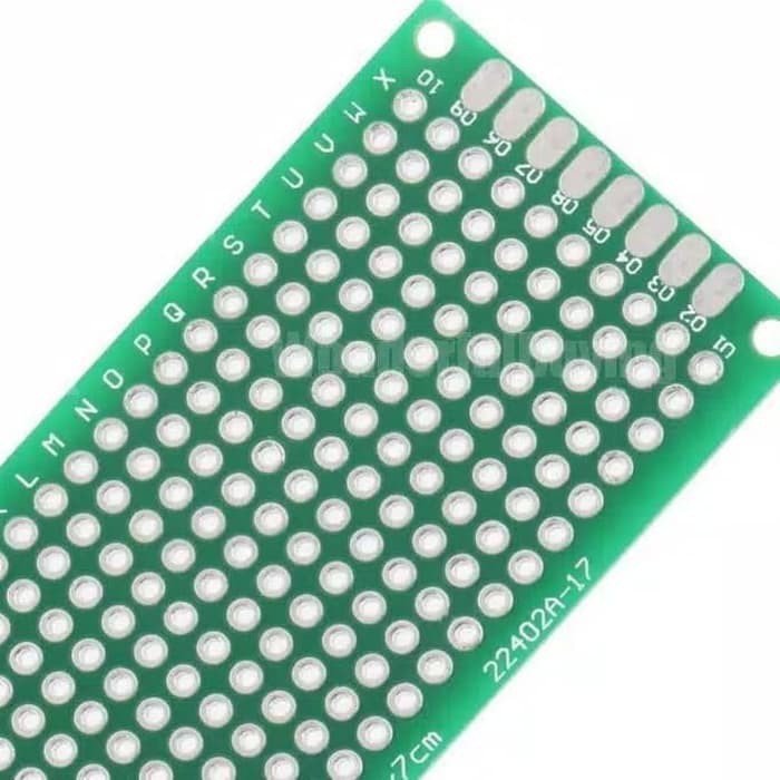 PCB Lubang Prototipe Prototype 3x7 cm bisa disolder atas bawah