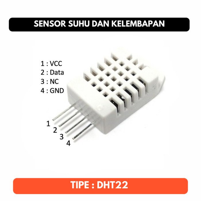 Sensor DHT22 Suhu DHT-22 Kelembapan Kelembaban Temperature Humidity Module Modul