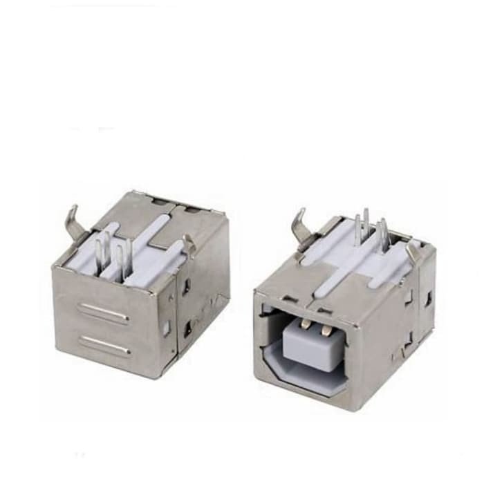 Socket Connector Usb Female soket konektor Type B 90 Degrees Square