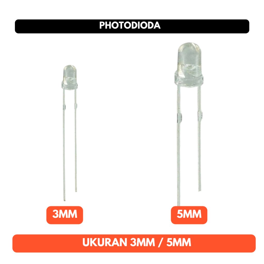 Photodiode 3mm 5mm Photodioda Photo dioda