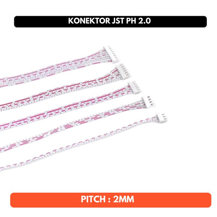 Konektor JST PH 2mm 2 mm Male Female 2P 3P 4P 5P 6P 1 2 3 4 5 6 Pin Modul MP3
