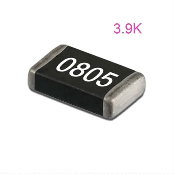 3.9k 3k9 3,9k Resistor SMD 0805 1% SMT 10 PCS