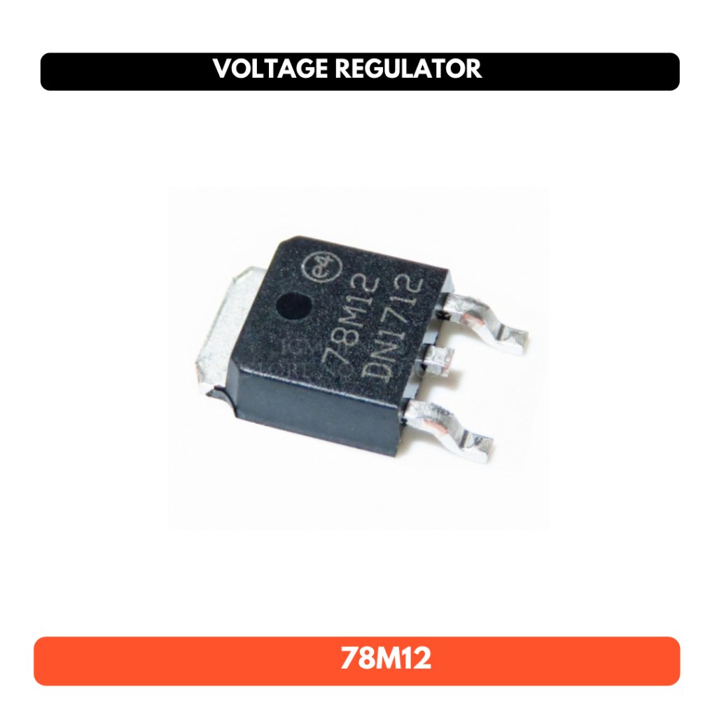 SMD 7812 REGULATOR 78M12 12V TO252 TO-252