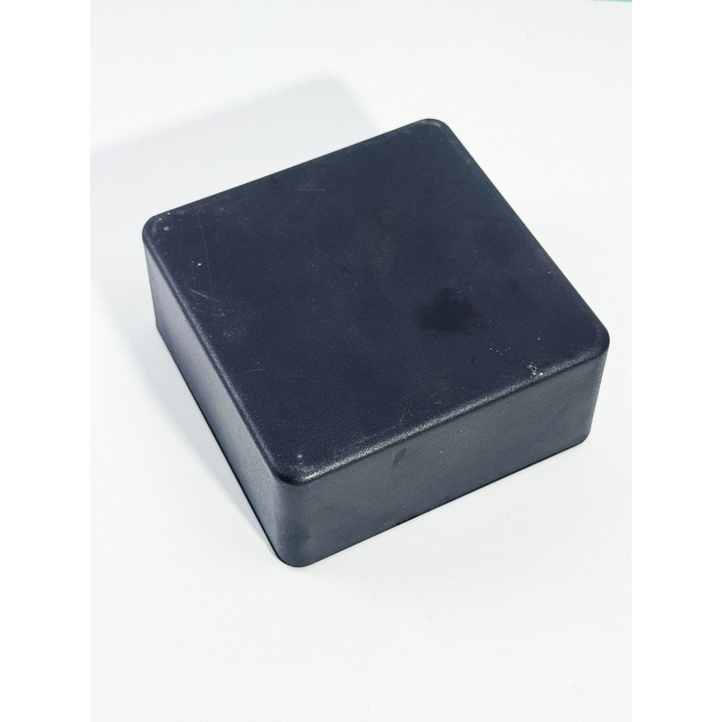 Box Plastik Hitam X4B 11 x 11 x 5 cm enclosure box 11cm 5cm