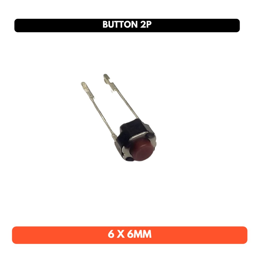 Push Button Saklar Kecil Tactile Momentary Tact Switch Micro 2Pin 2P 6x6x5mm