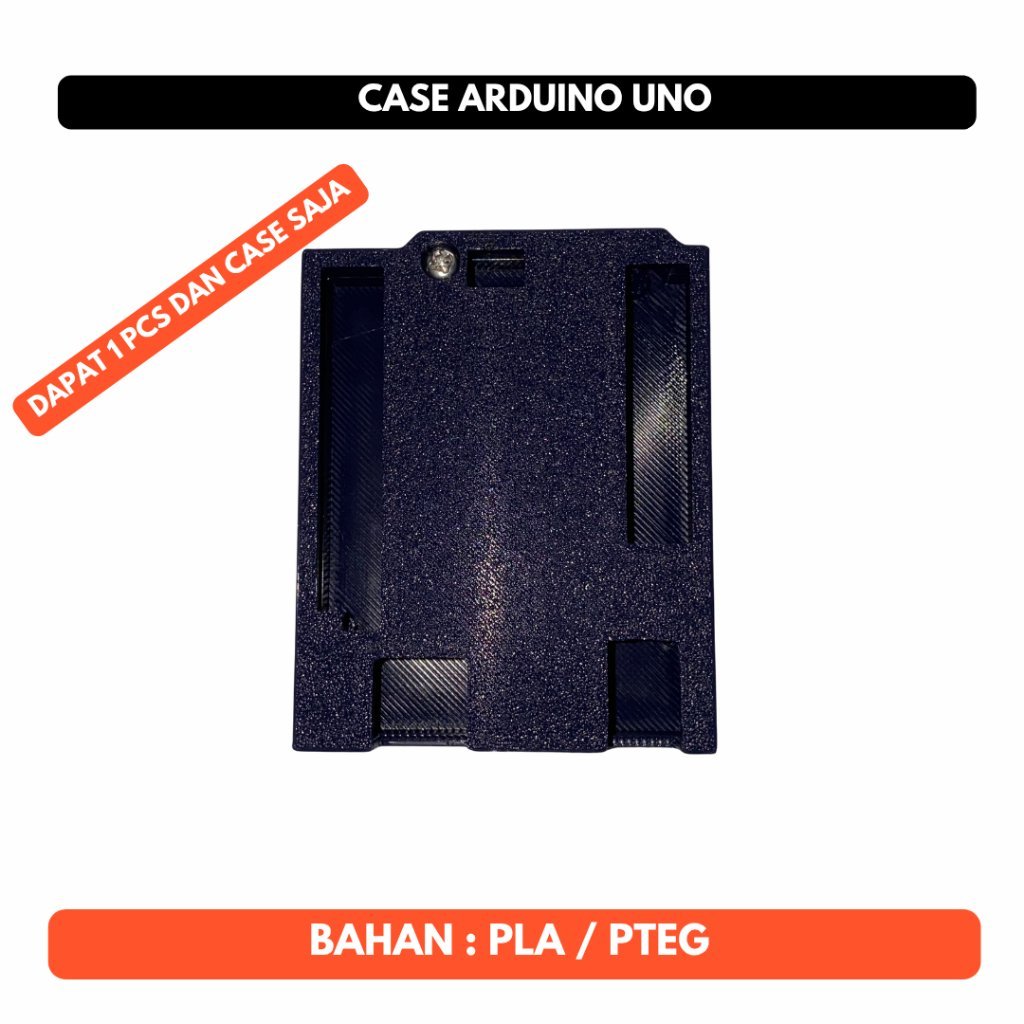 Casing Arduino Uno R3 | Case Box Enclosure 3D Print dengan Ventilasi