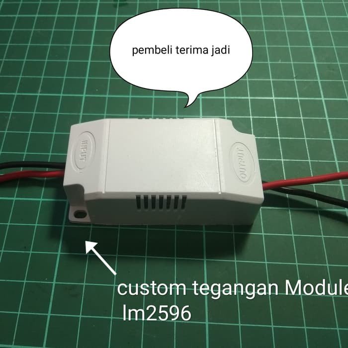 Stepdown Step Down Buck Konverter Converter lm2596 Custom Tegangan